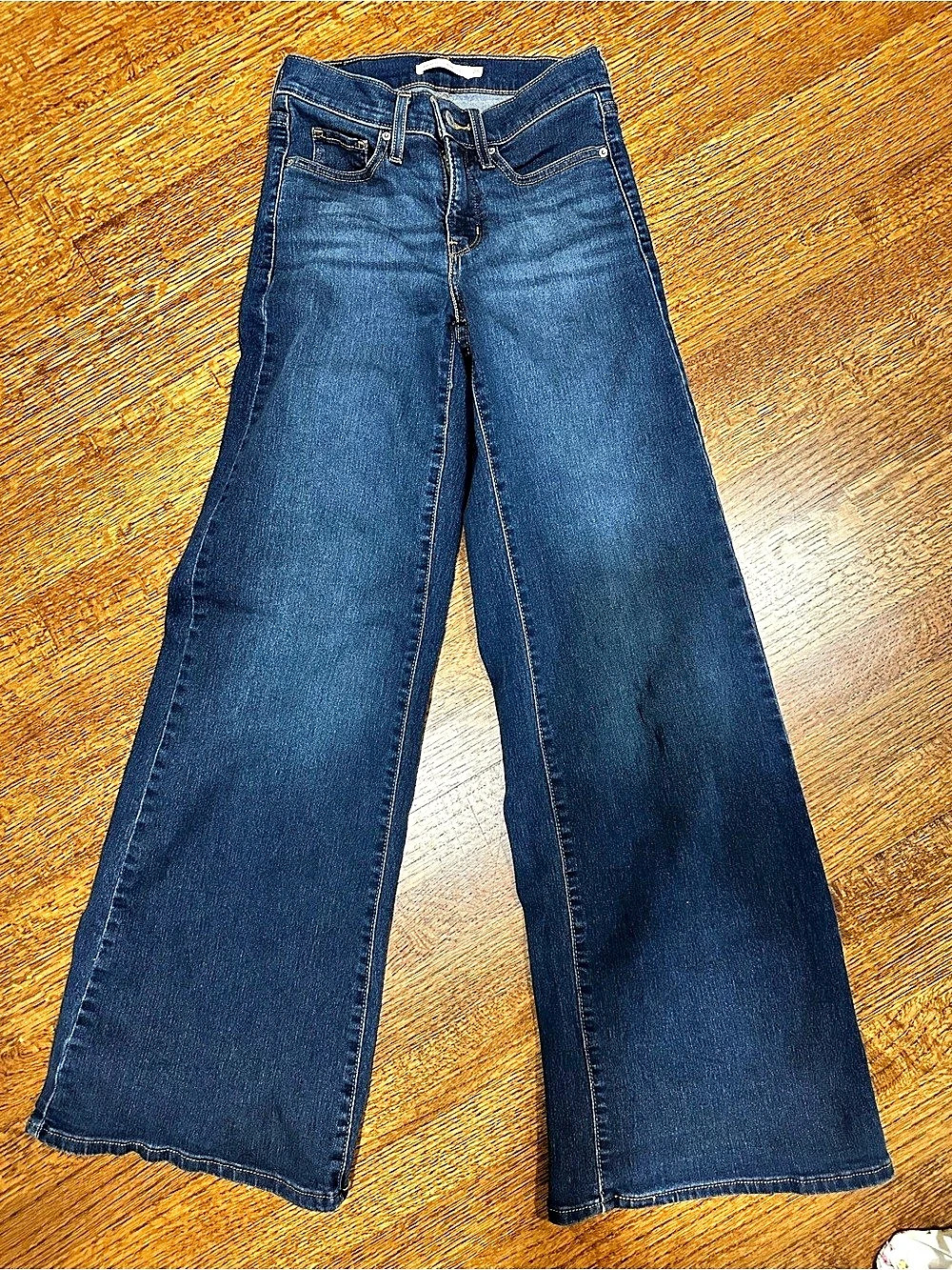 Levi's 569 Wide Leg Blue Jeans